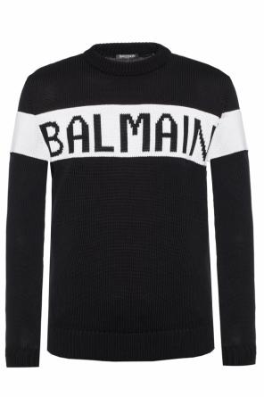 Logo-embroidered sweater, zdjęcie 1 Logo-embroidered sweater od Balmain